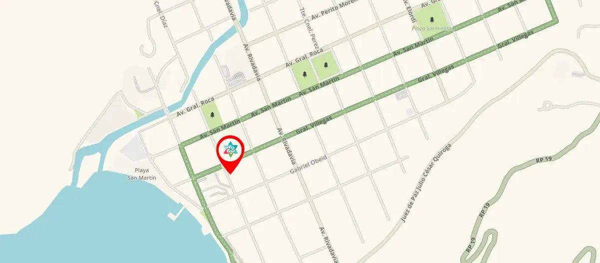 Ubicación Cabañas Cuatro Estaciones